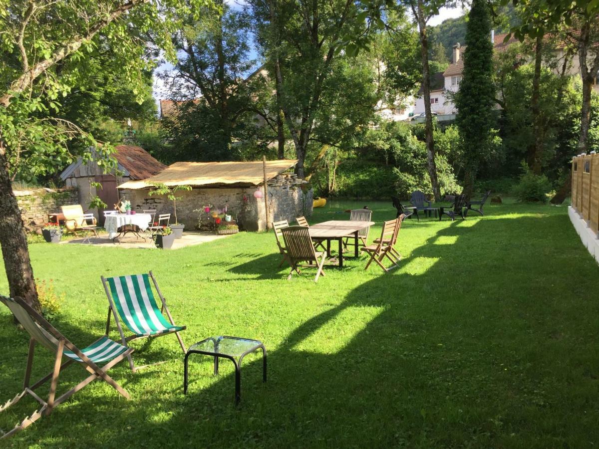 Gite Sur Loue Ornans Buitenkant foto