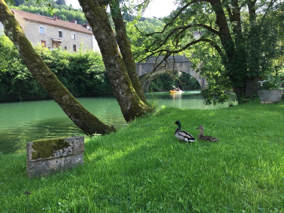 Gite Sur Loue Ornans Buitenkant foto