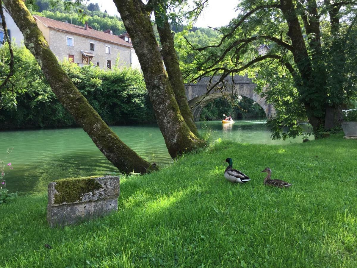 Gite Sur Loue Ornans Buitenkant foto