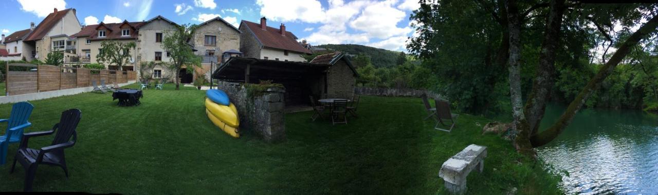 Gite Sur Loue Ornans Buitenkant foto